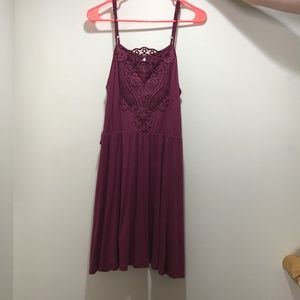 Plum dress